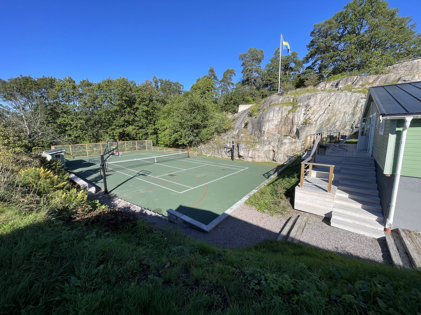 Tennis- och sportplan